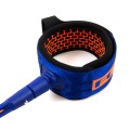LEASH FCS ALLROUND 7' BLOOD ORANGE/NAVY