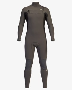 PIANKA BILLABONG REVOLUTION 4/3MM CHEST ZIP FULL GRAPHITE 2022